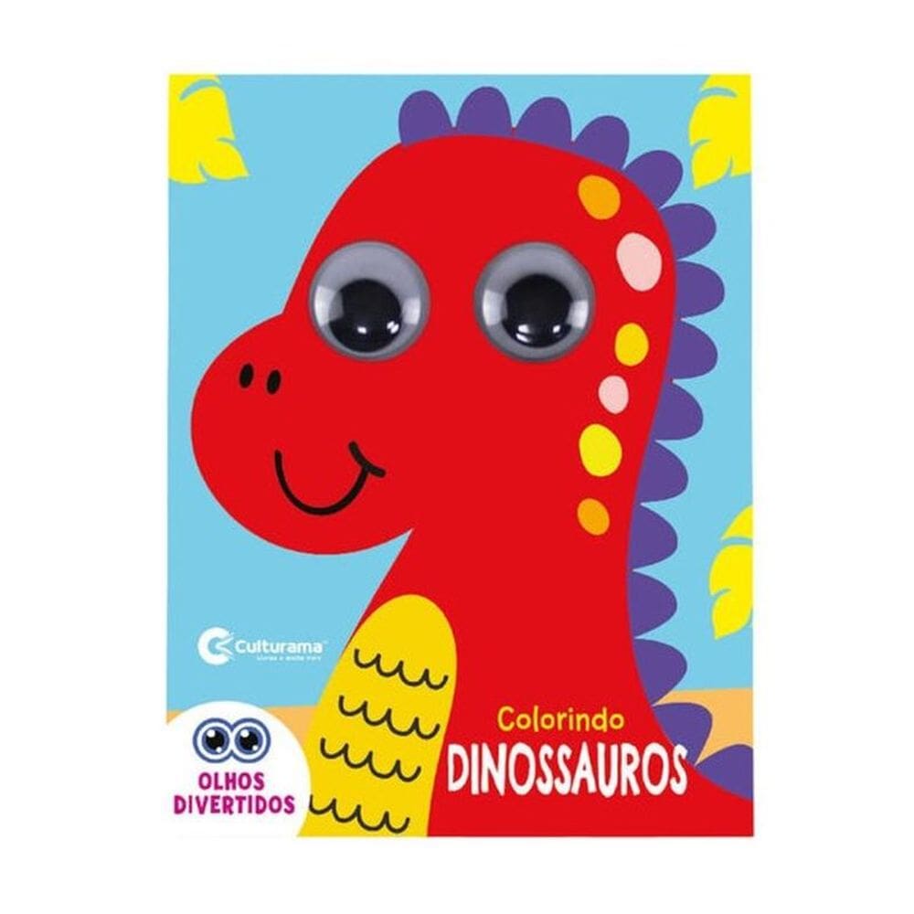 Pop Olhos Divertidos - Colorindo Dinossauros