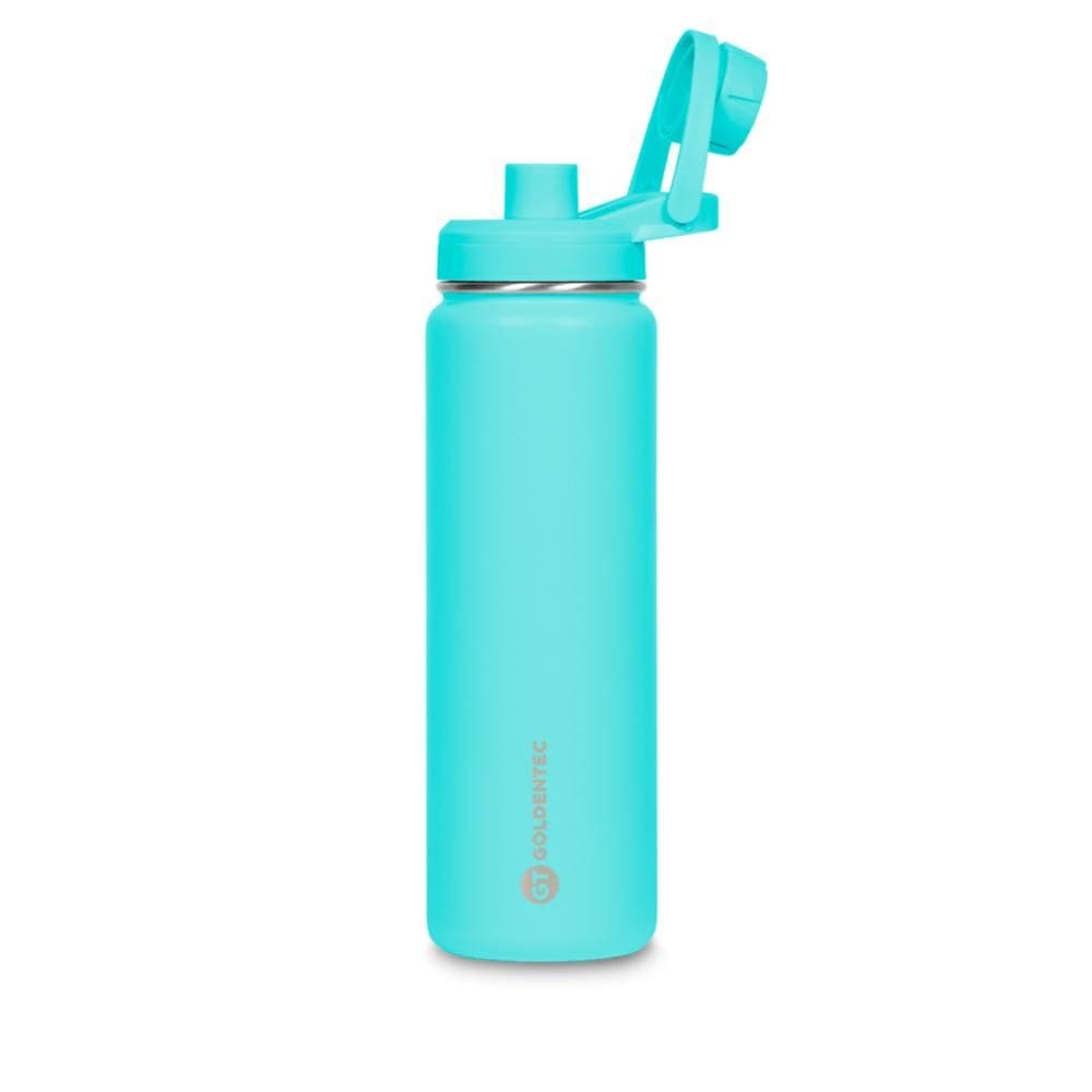 Garrafa Térmica Goldentec Colors - 750ml - Quente/Frio por ate 24h - BPA Free - Azul Claro - 60080