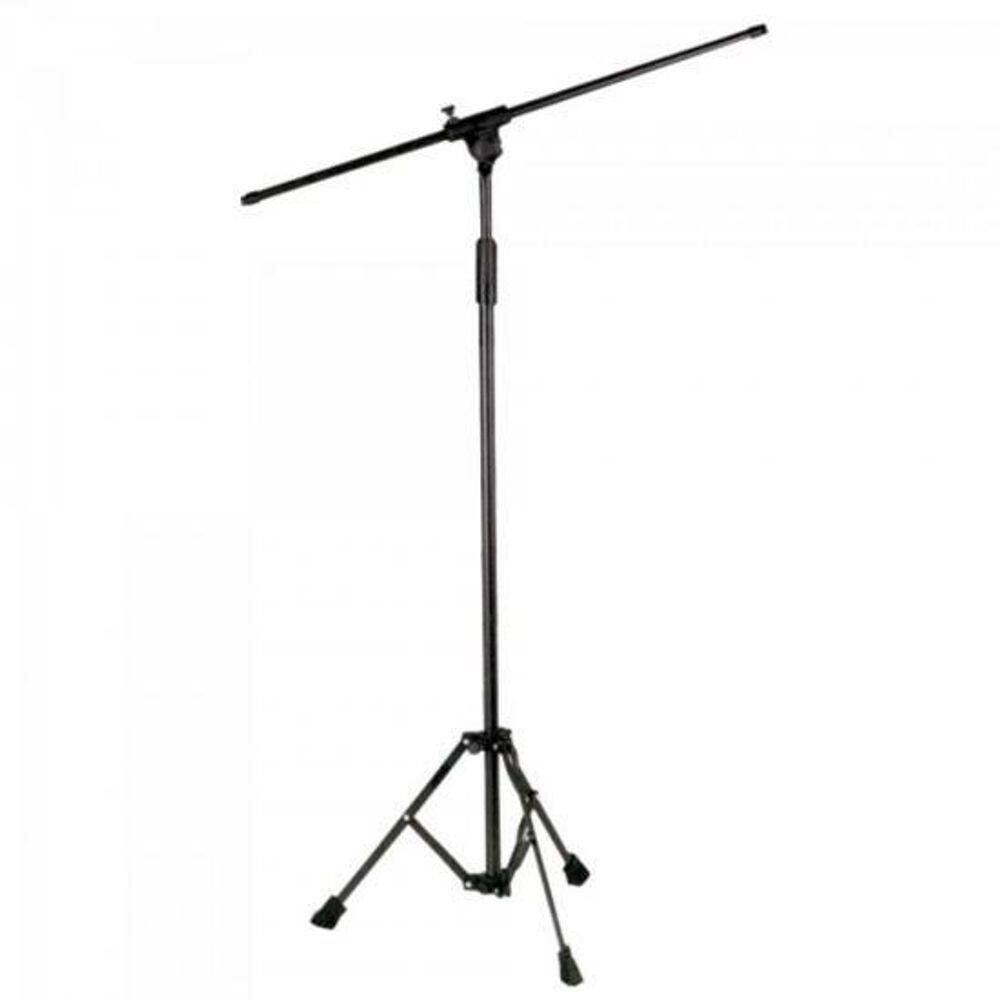 Pedestal P/ 2 Microfones Girafa Mgp Preto Ask