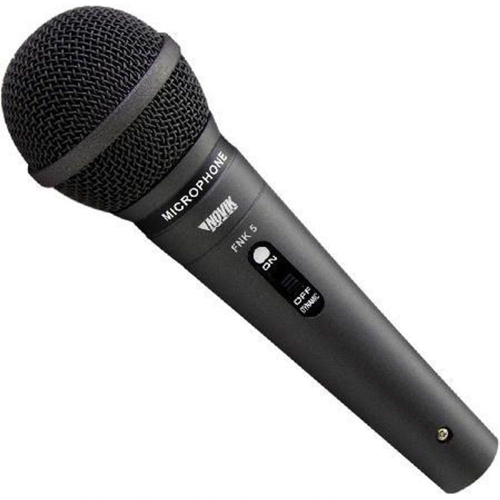 Microfone Com Fio Profissional Fnk-5