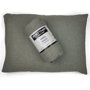 Jogo De Cama Buettner Solteiro Rolinho Linha Mescla Bege