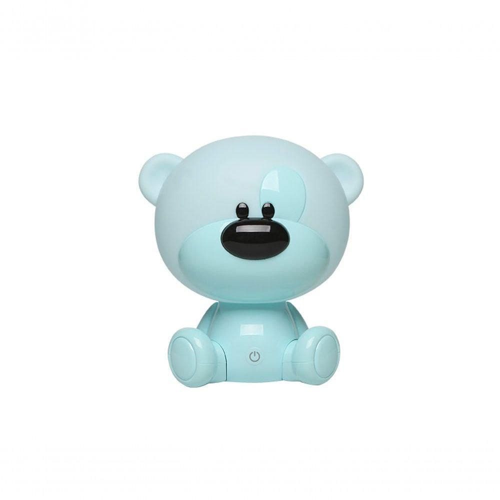 Luminária De Mesa Ursinho Pipo 3w Taschibra Quarto Menino