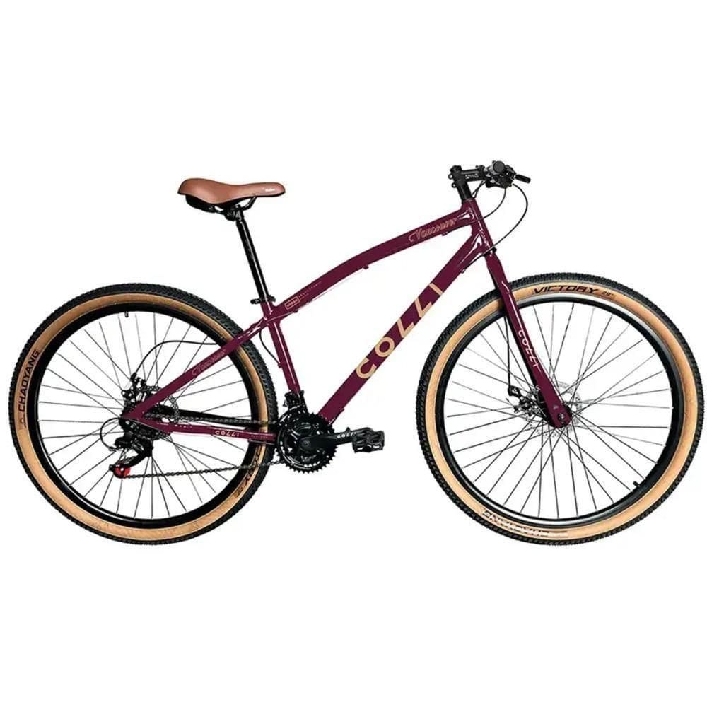 Bic. Colli Vancouver A.29 F.disco 21v - 131-0148d Roxo Perolizado