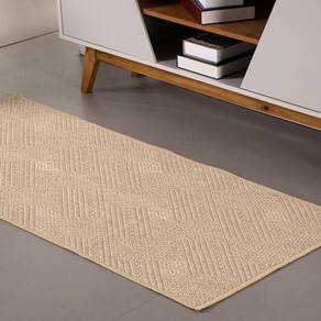 Tapete Passadeira Sisal Lancer 1 Peça 2,00m X 66cm 87% Polipropileno 13% Poliéster - Ps29 Clean