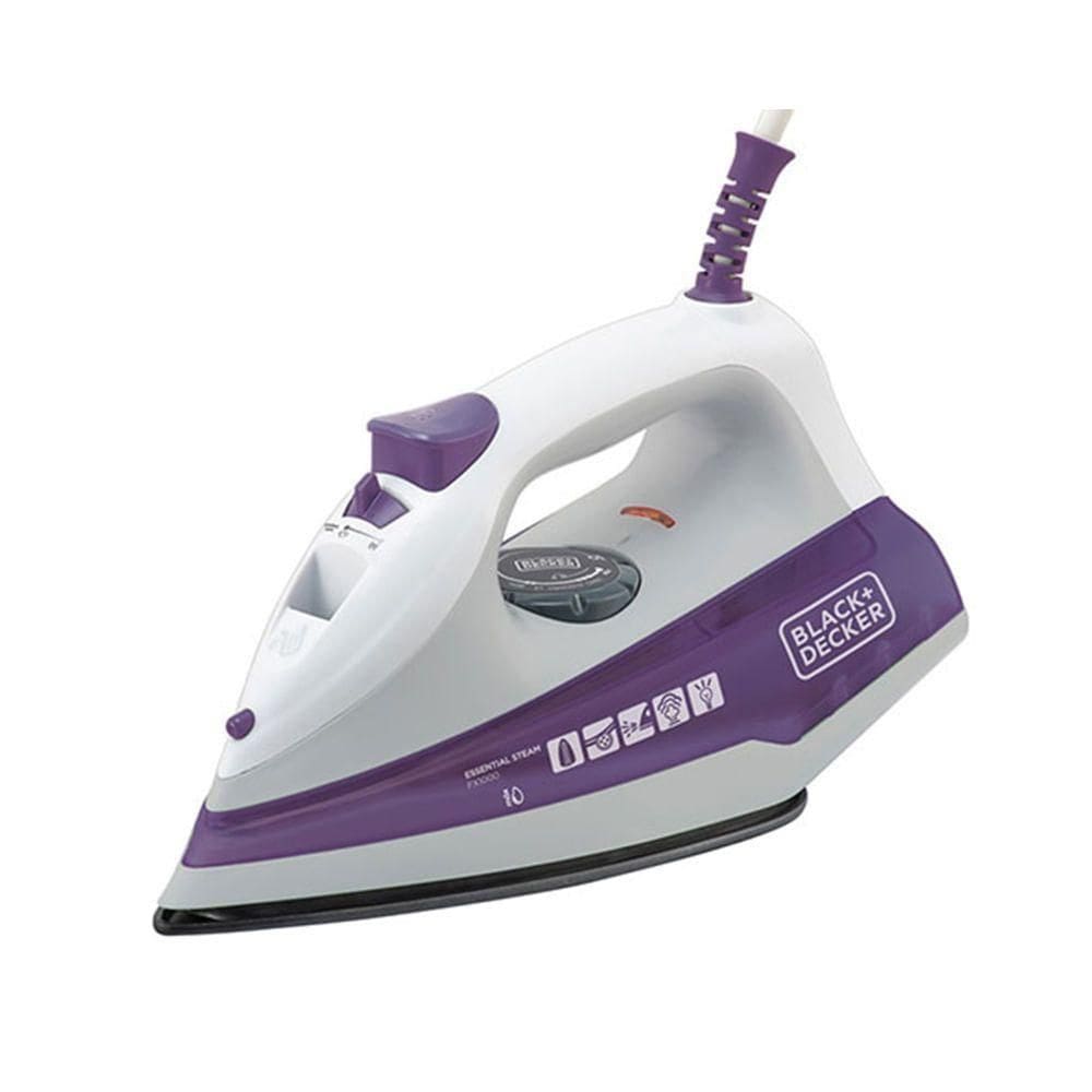 Ferro A Vapor Com Revestimento Antiaderente Roxo 220V Black&decker