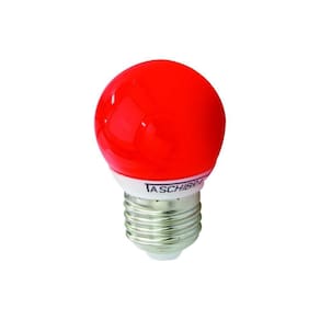 Lâmpada Led Bolinha 1w - Taschibra Vermelho