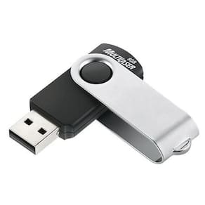 Pen Drive 8gb Twist2 Preto-prata Pd587