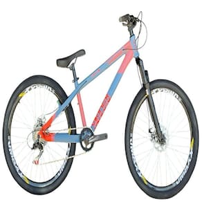Bicicleta Vikingx X-35 Azul Petróleo Wheeling Single Freio A Disco 1x7
