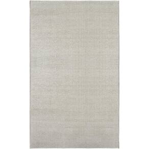 Tapete Para Sala Chevron Prata 1,00x1,50 São Carlos
