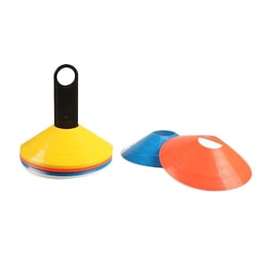 Kit Com 20 Mini Cones De Agilidade Live Up