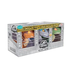 Jurassic World Mini Pack com Blue, Echo e Delta - Pupee