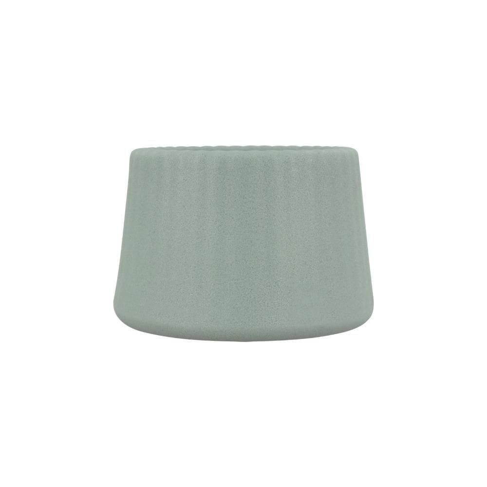 Vaso Tramontina Lótus Em Polietileno Verde Sálvia 8,5 Cm