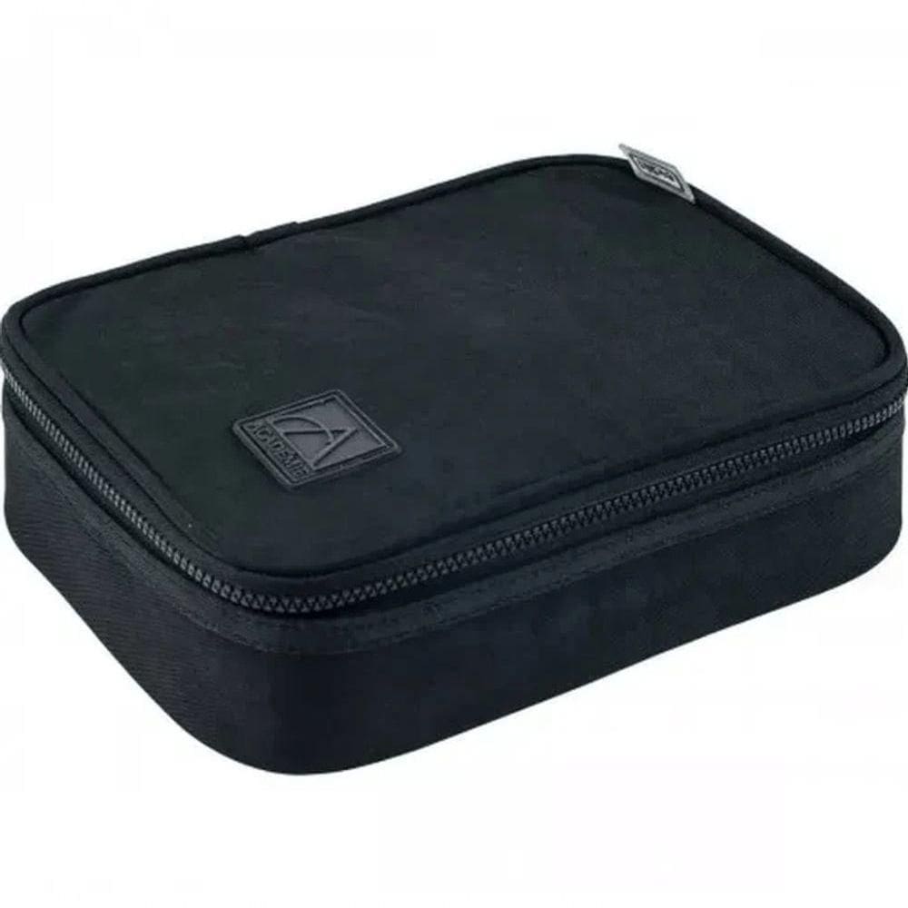 Estojo Box De 1 Fecho Academie - Tilibra - Preto
