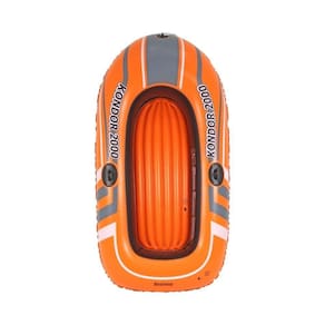 Bote Inflável Hydro-Force Raft Set 1,96 M X 1,14 M C- Remo + Bomba De Ar