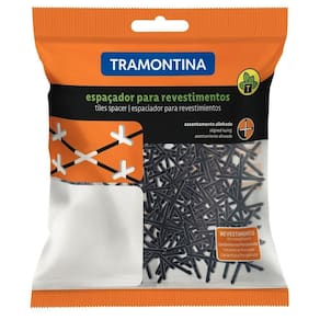 Espaçador Cruzeta Plástico Tramontina 2mm Saco 100 Un Tramontina