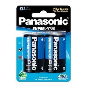 Pilha Comum D Sm-2 Panasonic Um-1shs128 [f108]