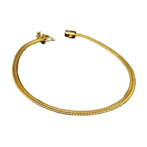 Pulseira Peruana 3mm Moeda Antiga