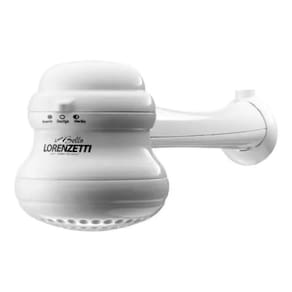 Chuveiro Loren Bello Ultra Com Cano Lorenzetti Branco 5500w 110V