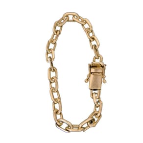 Pulseira Bonita Com Fecho Bomba Carti 8mm Moeda Antiga