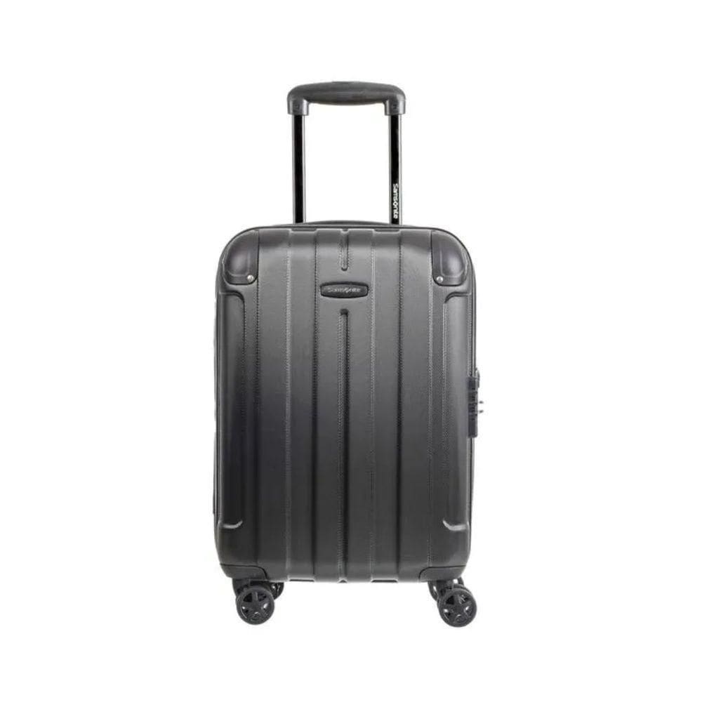Mala De Bordo Samsonite Eurotravel Spinner ABS TSA Preta