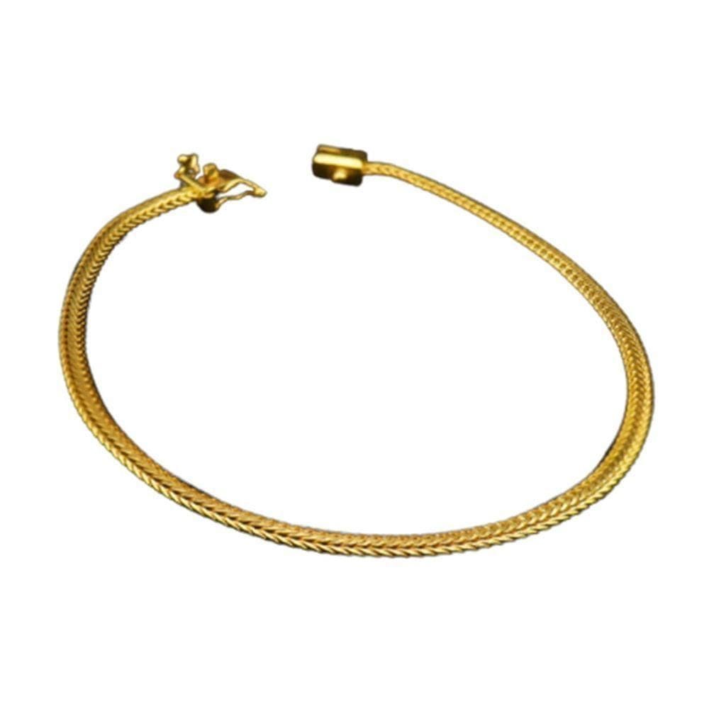 Pulseira 3mm Peruana Moeda Antiga Nao Enferruja
