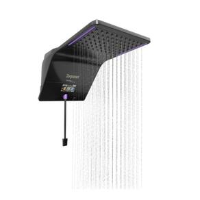 Ducha Eletrônica Ducali Com Painel Digital Preta Zagonel 220V