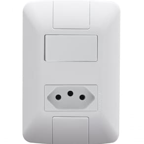 Kit 12 Conj 4x2 1 Interruptor Tomada 2p+t 10a 250v Tramontina