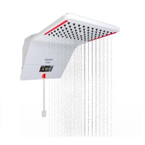 Ducha Eletrônica Ducali Com Painel Digital Branca Zagonel 220V