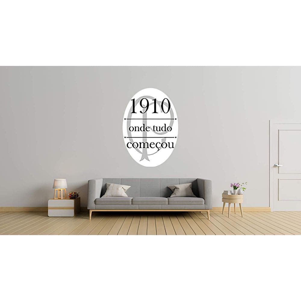 Adesivo De Parede 1910 Onde Tudo Começou