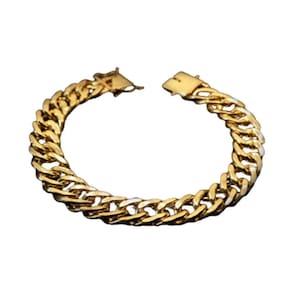 Pulseira Grumet 15mm Moeda Antiga. - Design Robusto