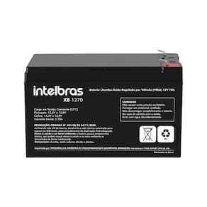 Bateria De Chumbo Acido 12v Xb1270 4821000