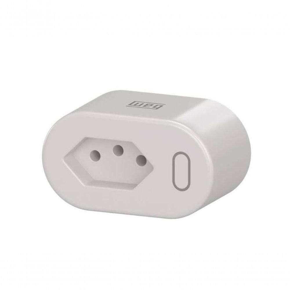Tomada-plugue Inteligente 10a Bivolt Wi-fi Smart Plug Weg Home