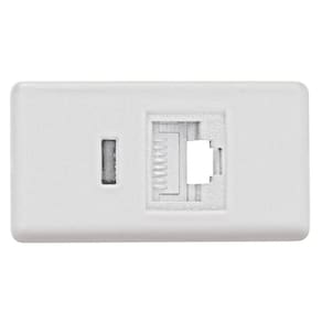 Módulo Para Tomada De Telefone Rj 11 Branco - Tramontina