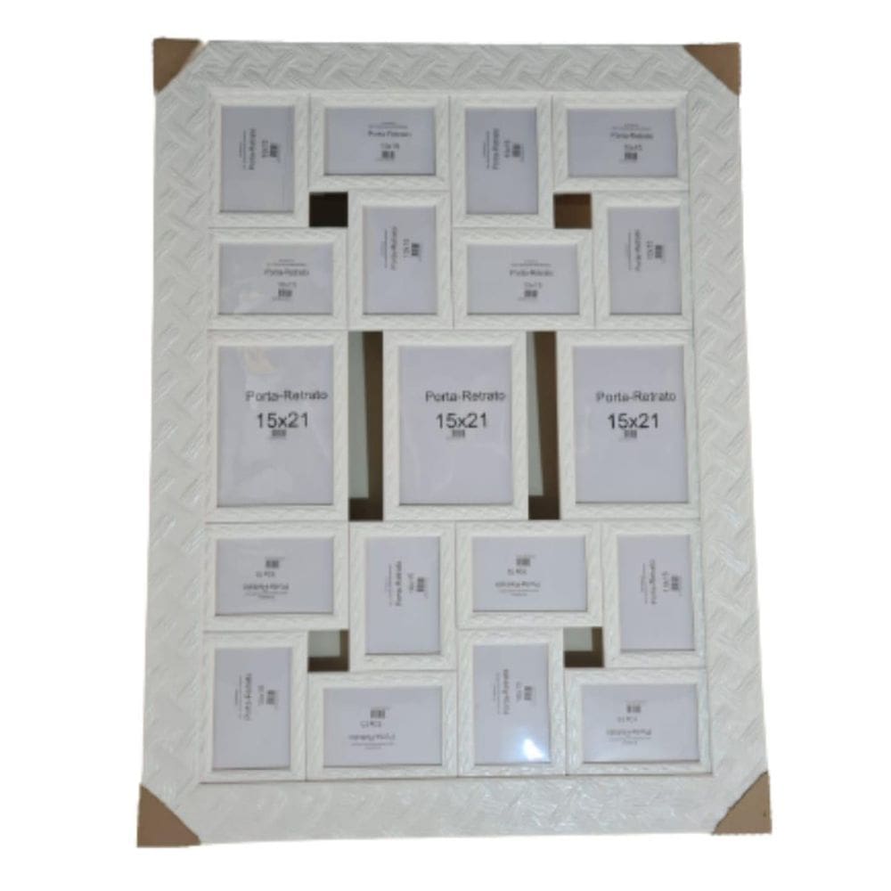 Quadro Painel Multifoto Parede Sala 99Cmx44Xm