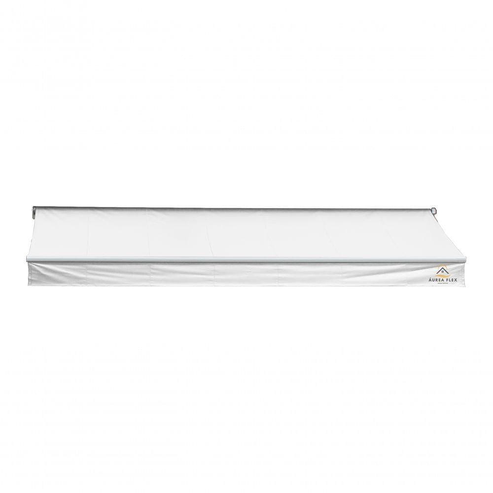 Toldo Articulado Flex - Pvc - 4,00M Branco Projeção 2,00