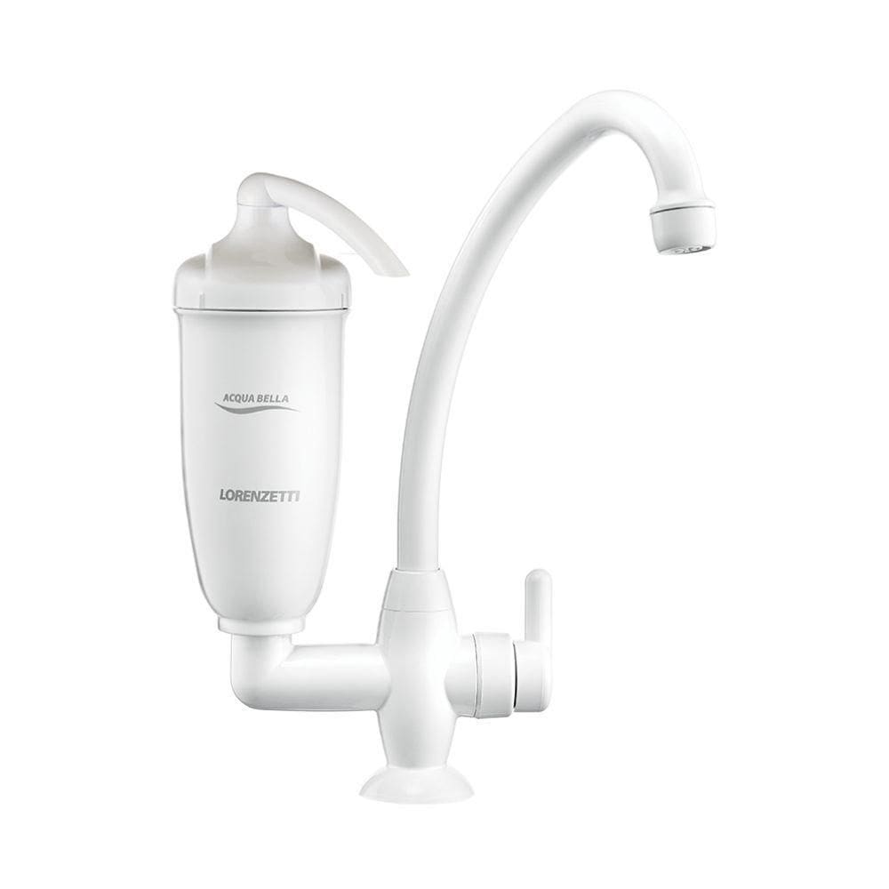 Torneira Purificador Acquabella Mesa - Lorenzetti Branco