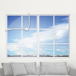 Tela Mosquiteira Janela Anti Insetos Mosquito 125x205cm