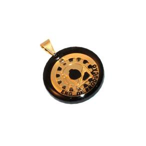 Pingente Engenharia de Produção Folheado Ouro 18k