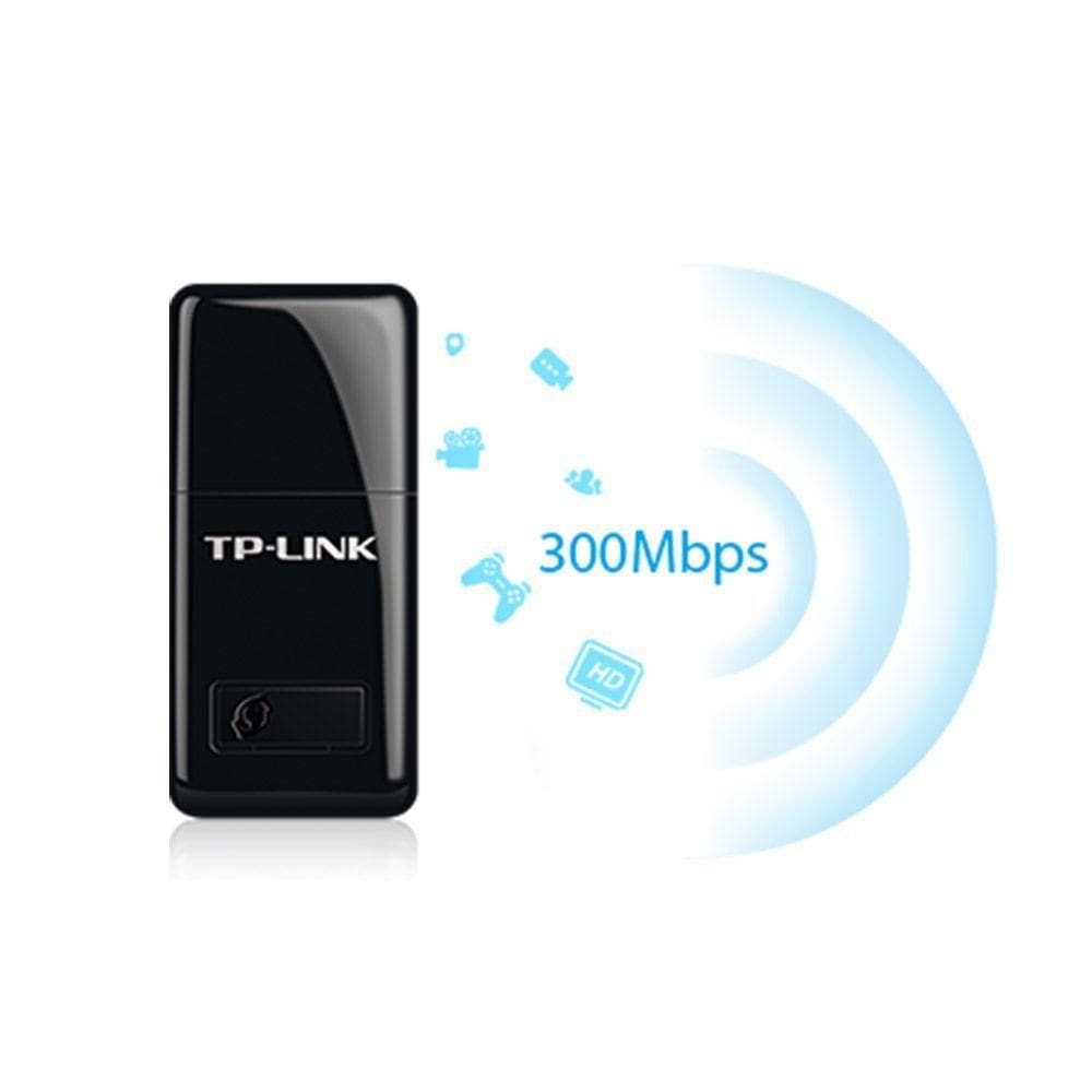 Adaptador Rede Usb Wireless Tp-Link Tl-Wn823N