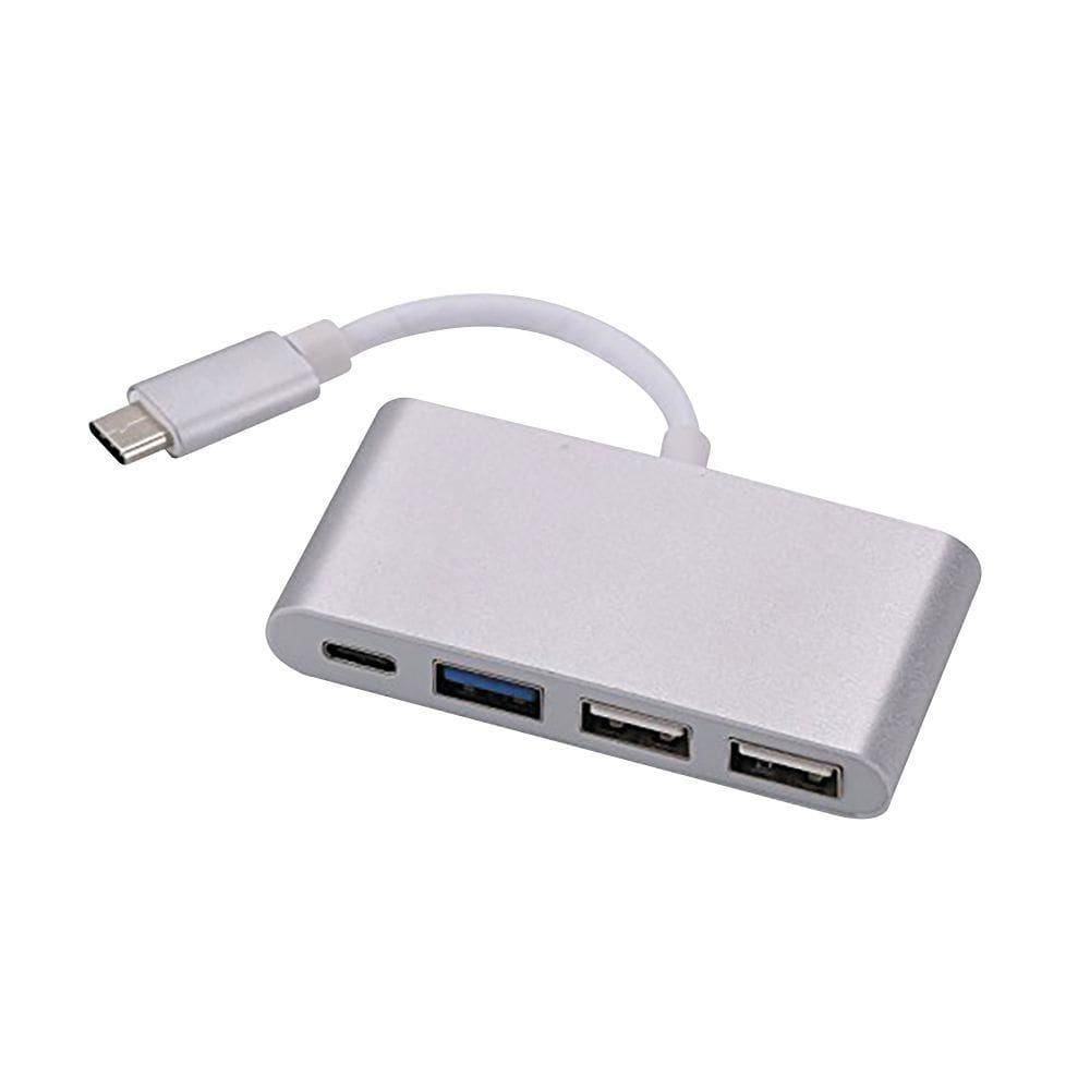 Cabo Adaptador Usb C Macho 1 X Usb C + Usb 3.0 E 2.0 Femea