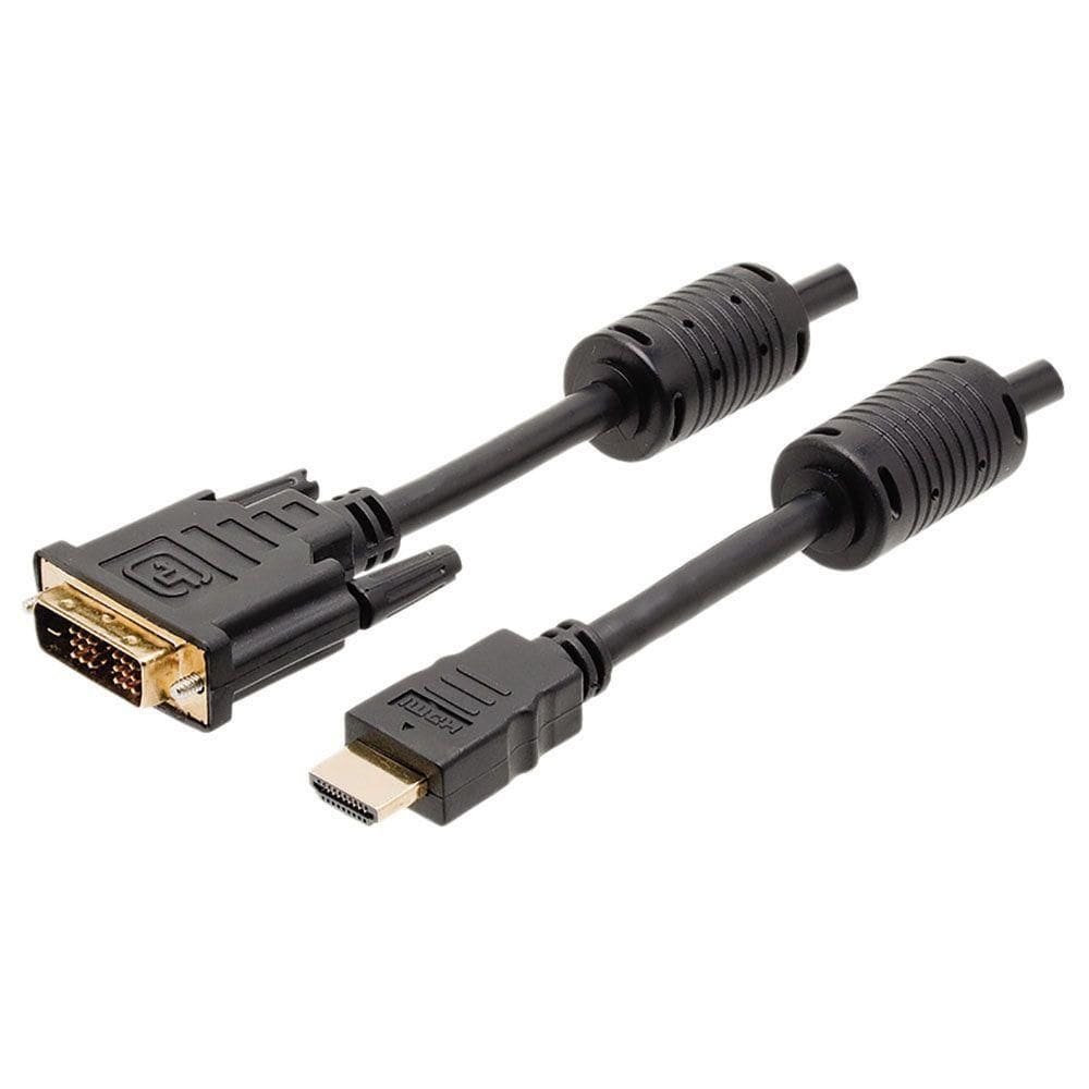 Cabo Hdmi X Dvi Nwt Cbhd0002 Macho X Macho Entrada Dvi 24+5