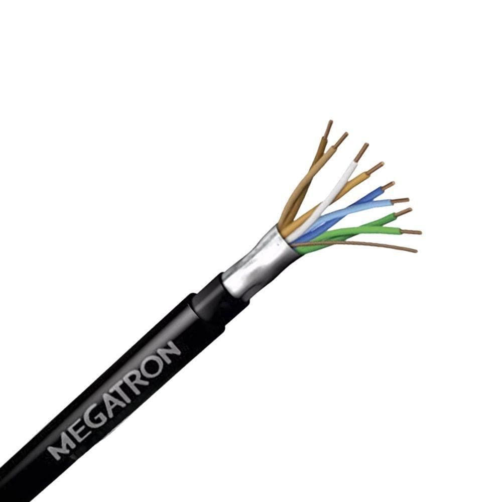Cabo Lan Megacabos Cat5e Externo Blindado Capa Dupla 305m