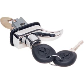 Maçaneta Externa Tampa Motor Kombi Clipper Até 96 (cromada) [f103]