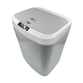 Lixeira Automática Com Sensor 15l Para Cozinha Banheiro