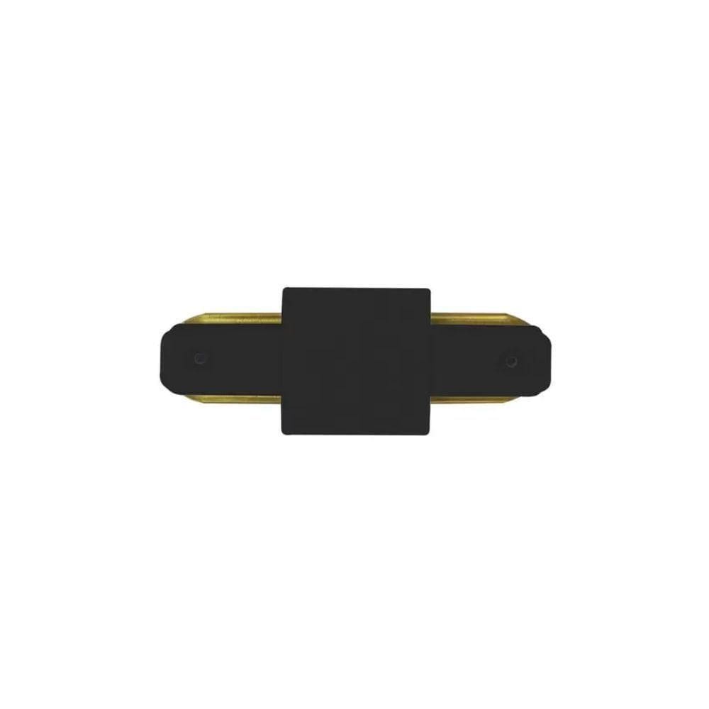 Conector Emenda De Spot Para Trilho - Nordecor Preto