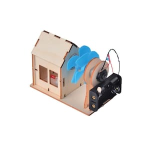 Brinquedo Estação Energia Eólica Polilab Maker - Polibrinq