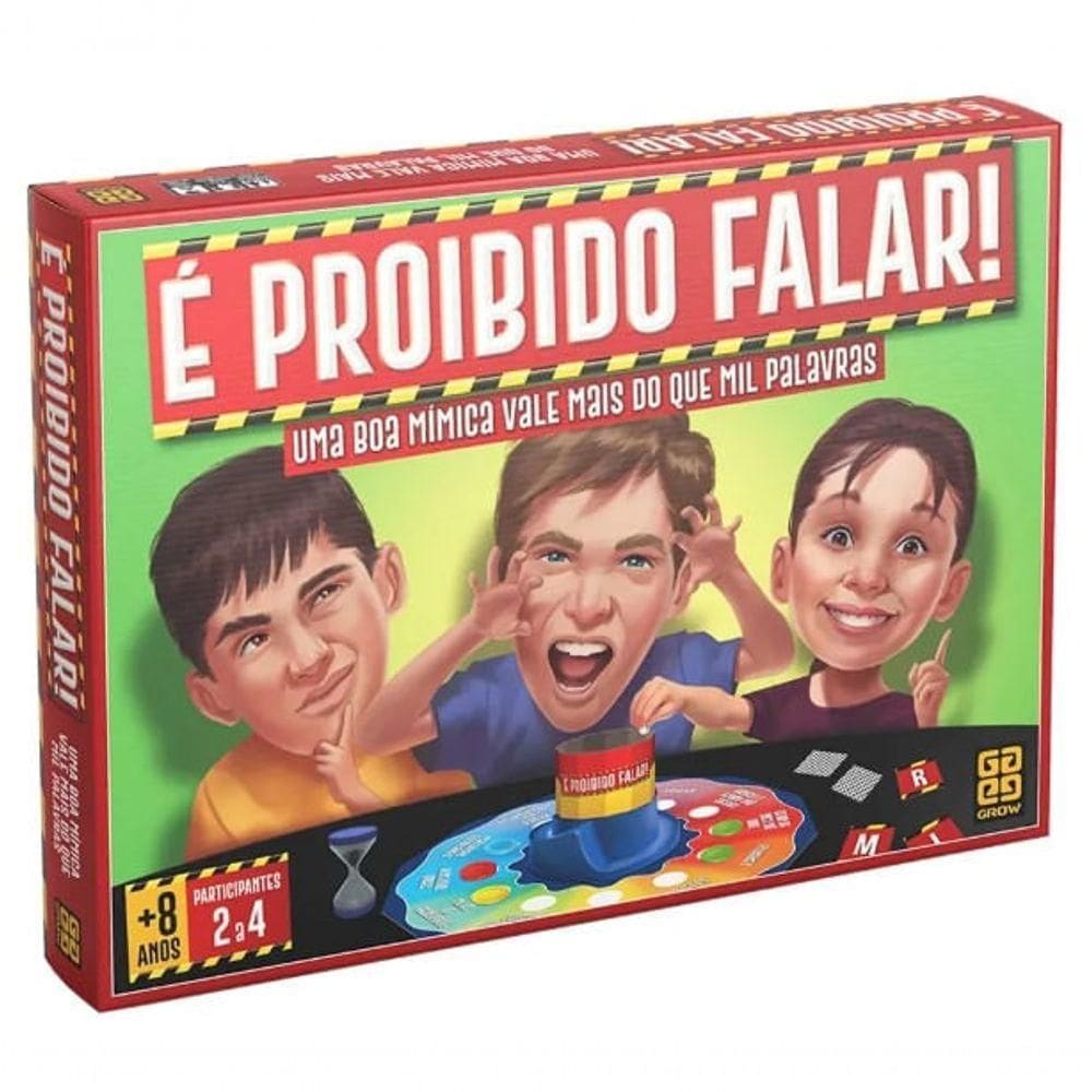 Jogo é Proibido Falar - Grow