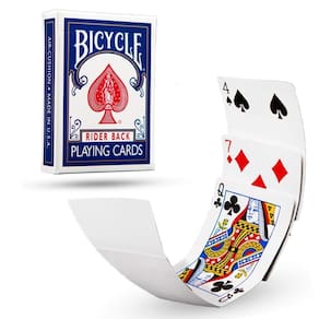 Baralho Gimmick Dorso Branco Face Normal Bicycle Blank Back Card Best