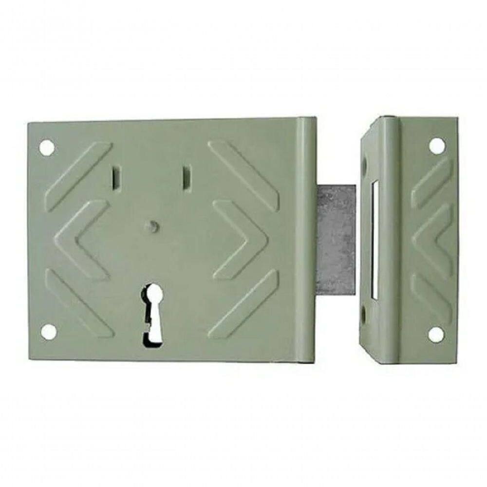 Fechadura Aliança Tipo Caixão F1072 - Cinza