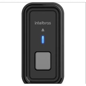 Campainha Sem Fio Intelbras Cib101 Com Bateria - 4522000 Preto Bivolt